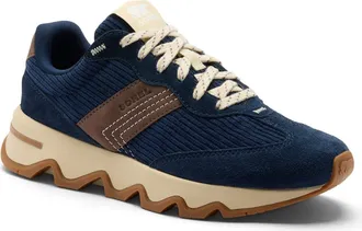 Sorel Kinetic Ember Sneaker in Collegiate Navy/bleached at Nordstrom, Size 10.5