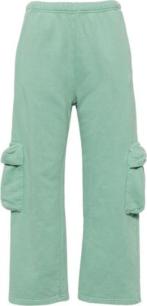 Collina Strada cotton cargo track pants - women - Vintage Cotton - S - Green