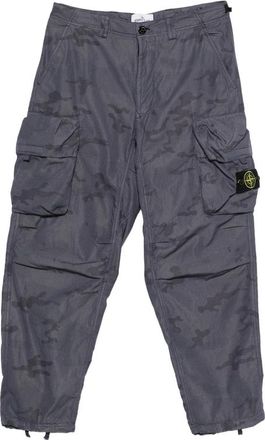 Stone Island Camouflage-print Ripstop Cargo Pants