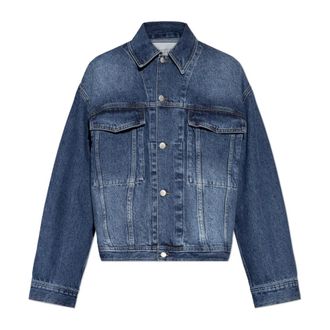 STUDIO NICHOLSON Denim Jackets, male, Blue, Size: S Stein Denim Jacket