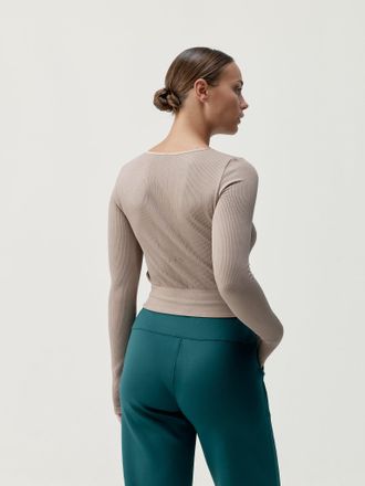 Born Living Yoga Shirt Veda Dark Grain