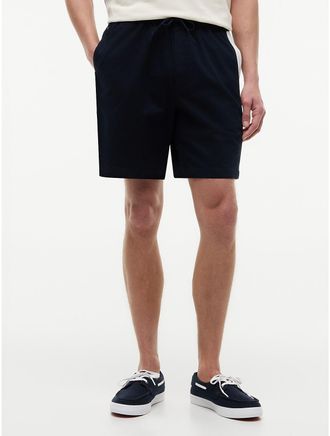 Tommy Hilfiger Mens Regular Fit 8 Flag Colorblock Short - Navy - 30
