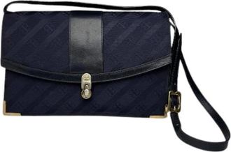 Balenciaga Pre-owned Shoulder Bags, female, Blue, Size: ONE SIZE Pre-owned Vintage Shoulder Bag