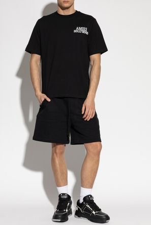 Amiri T-shirt With Logo, Mens, Black