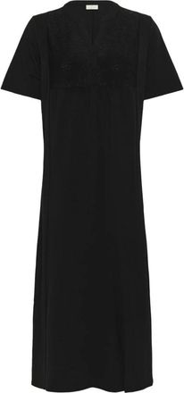 Kaffe Dames, Jurken, Zwart, Maat: S Poliester