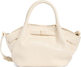 Urban Expression Faux Leather Top Handle Crossbody Bag in Oatmilk at Nordstrom Rack
