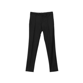 Incotex Pressed-crease Belt-loop Trousers
