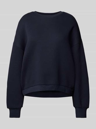 Lanius Lanius Oversized Sweatshirt mit &uuml;berschnittenen Schultern in Marine, Gr&ouml;&szlig;e 42