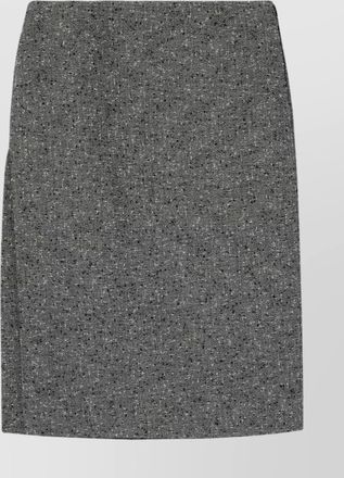 Gucci textured wool midi pencil skirt