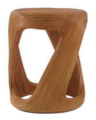 Safavieh Couture Tyleigh Round Rattan Accent Table