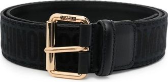 Moschino Heren, Accessoires, Zwart, Maat: 2XL Leer