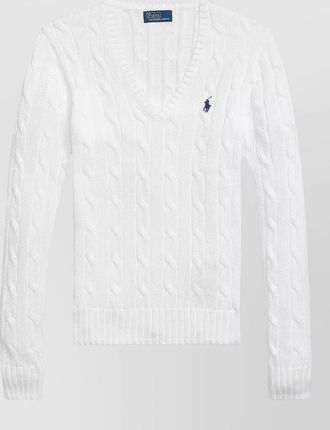 Polo Ralph Lauren kimberly v neck cable knit sweater