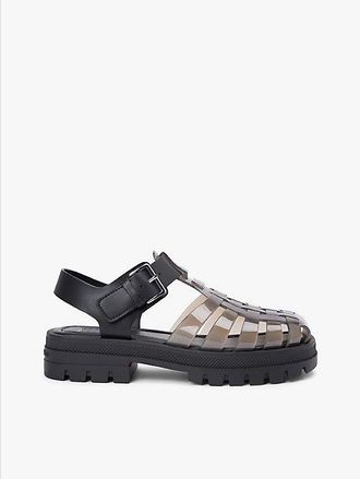 Tommy Hilfiger Jelly Chunky Cleat Fisherman Sandals