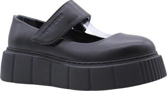 INUIKII Uranus - Dames - Ballerinas - Zwart - 36 EU - Schoenen