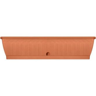 OEM Jardini&egrave;re - Garden Id Terraflor - Terra 80 Cm - Solidez - Reserva De Agua - Reciclado Y 100% Reciclable - Volumen Para Plantas