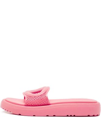 Dior Uitgesneden slippers - Roze