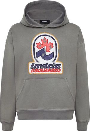 Dsquared2 Felpa con cappuccio - Grigio