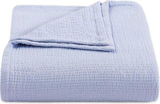 Tommy Hilfiger Solid 350Gsm Cotton Blanket