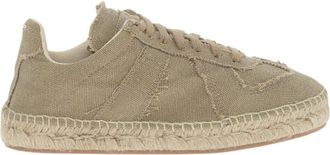 Maison Margiela Beige Solid Sneakers