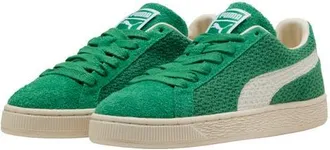 Puma Suede Crochet Sneaker in Archive Green/puma White at Nordstrom, Size 11.5