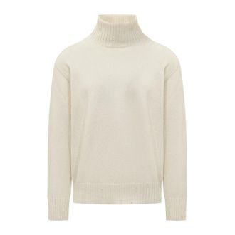 Amaranto Amar&aacute;nto, Truien & Vesten, Heren, Beige, S, Dolcevita Turtleneck