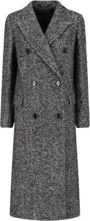 Tagliatore Jole Jas - Dames - Mantel - Zwart - M - Wol - Jassen