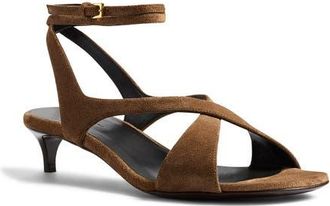 Khaite Liria Ankle Strap Sandal in Dattero at Nordstrom, Size 35.5