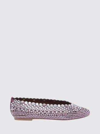 Kurt Geiger Ballerine in pelle con ricamo di cristalli