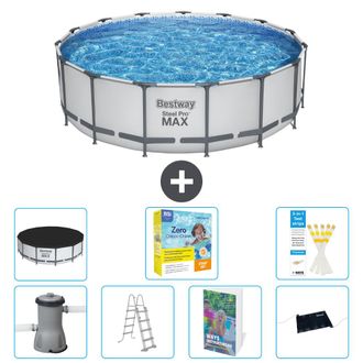Bestway Piscina Bestway Steel Pro Max Redonda - 488x122 Cm - 8-piezas S582