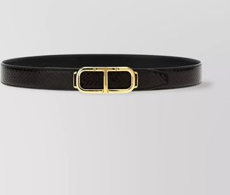 Tom Ford reversible logo belt adjustable length