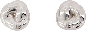 Self Portrait Womens Knot Earrings Self Portrait Metal Silver Jewelry-Watches