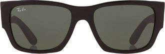 Ray-Ban Carlos Green Rectangular Unisex Sunglasses RB0947S 901/31 56