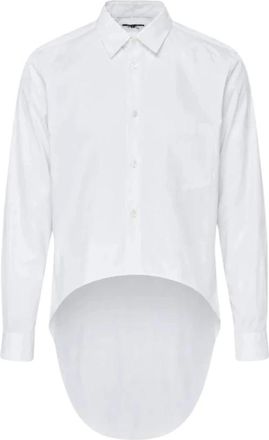 Comme Des Gar&ccedil;ons Camicia con orlo asimmetrico - - Blouses & Shirts - Donna - Bianco - M