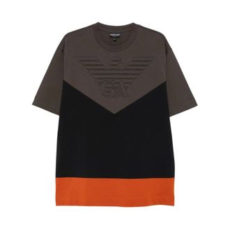 Emporio Armani T-shirt Capsule - - Tops - Uomo - Multicolore - M