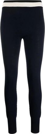 Jil Sander Broeken - Dames - Leggings - Zwart - S - Wol - Broeken