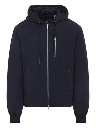 Moose Knuckles hooded zip jacket - Blue