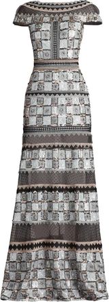 Tadashi Shoji Abito Jovie - Grigio