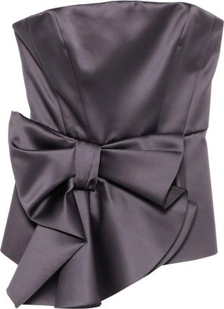 Viktor & Rolf Top met strik - Grijs