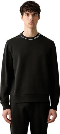 Michael Kors Graphic Logo Katoenmix Sweater - Heren - Sweatshirts - Zwart - M - Katoen - Hoodies & sweatvesten
