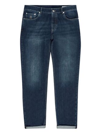 Brunello Cucinelli five-pocket jeans - Blue