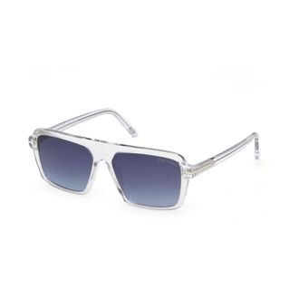 Tom Ford Sunglasses, male, Gray, Size: 56 MM Vincent Sunglasses