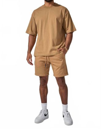 Jordan Craig Retro Burbank Short In Mocha