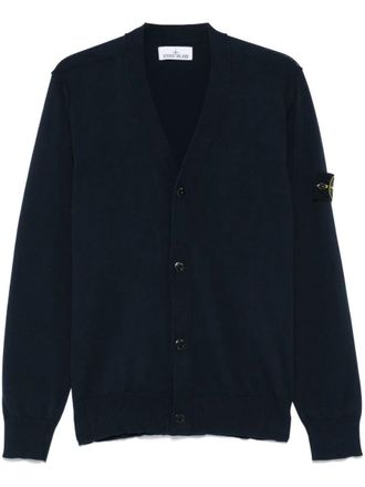 Stone Island Knit Cardigan Soft Organic Cotton