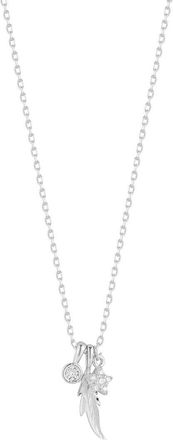 Glaze Jewelry Silver Cz Necklace