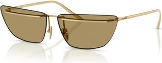 Prada Sunglasses, female, Yellow, Size: 64 MM C52S Sunglasses