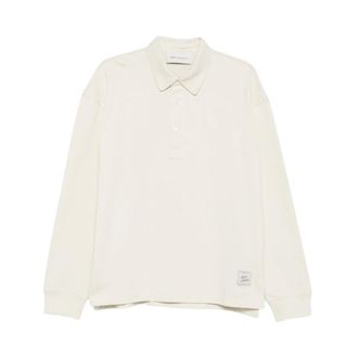 Ami Polo Con Heritage - - Tops - Uomo - Beige - M