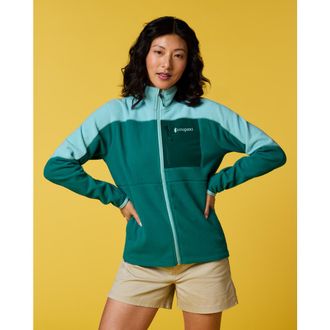 Cotopaxi Abrazo Fleece Full-Zip Jacket - Womens in Tide Pool And Malachite at Nordstrom, Size Xx-Small