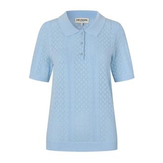 Lollys Laundry Dames, Tops, Blauw, Maat: L