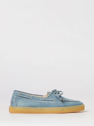 Copenhagen Paia Cotton Denim Boat Loafers
