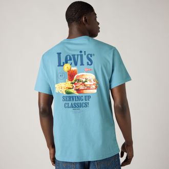 Levi's Relaxed Fit Tee - Mens - 2XL - Blue